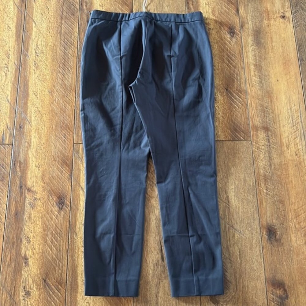 NWT Everlane The Side Zip Work Pant 12 Slate Grey